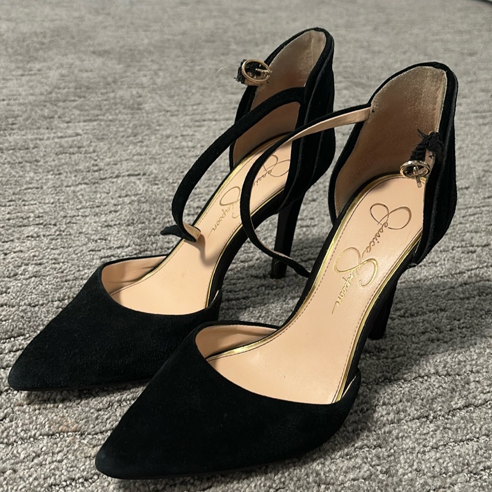 Black heels